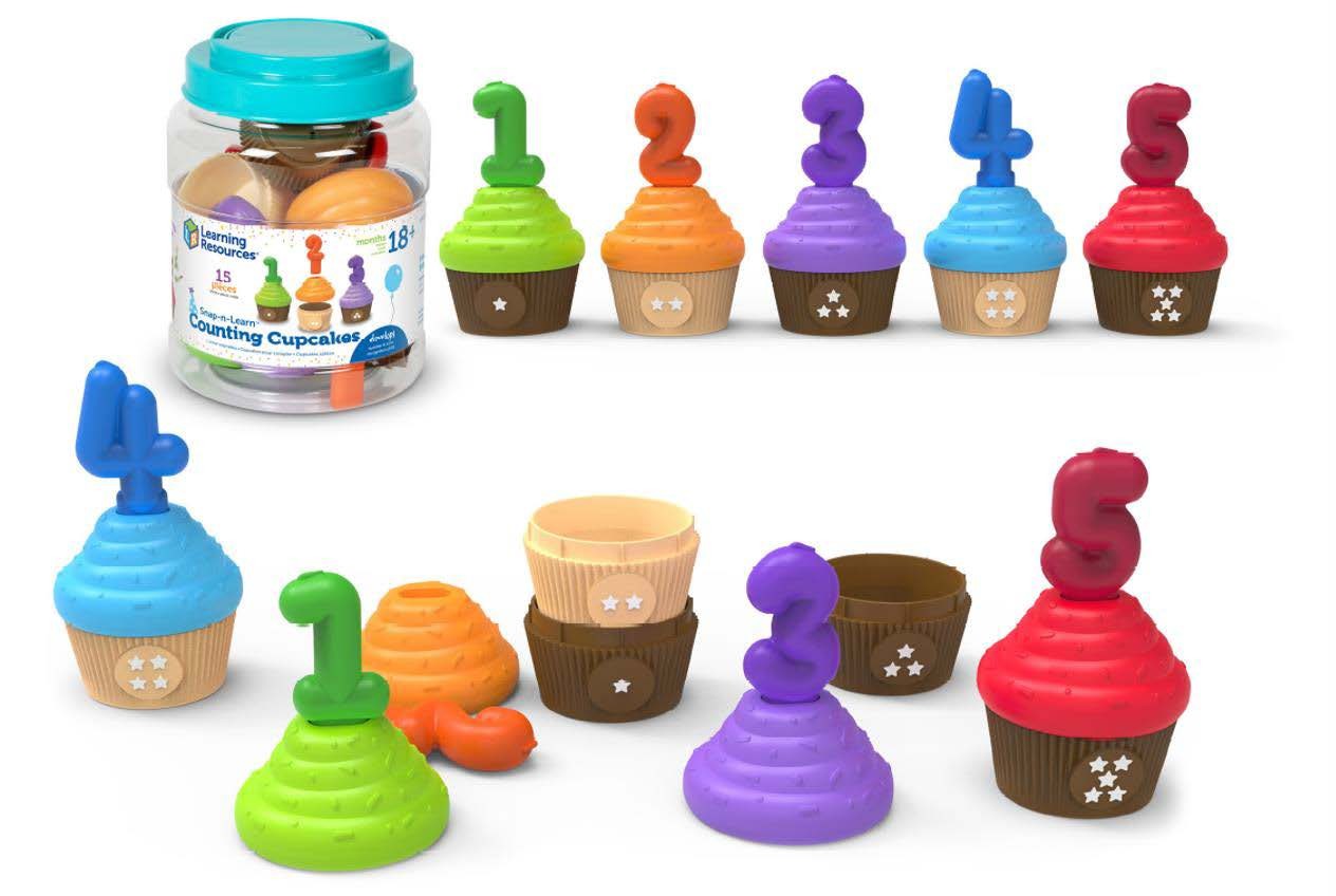 Snap-n-Learn Counting Cupcakes