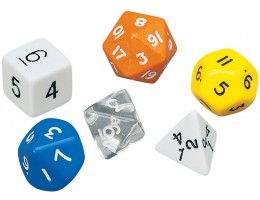 Polyhedral Dice (Set of 6)