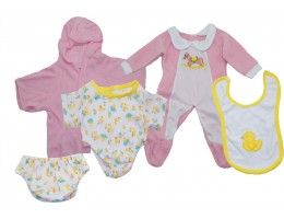  Baby Girl Doll Clothes Set