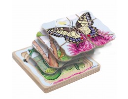 Layer Puzzle - Butterfly