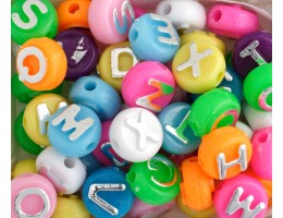 Bright Letter Beads