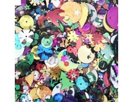 Sequins Shapes Assorted 113g