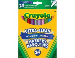 Washable Thin Tip Markers - Colossal 24ct