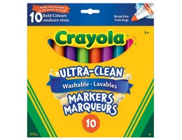Ultra Clean Washable Broad Line Markers 10ct