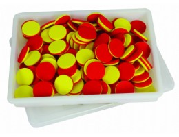 Simple Solution-Two Color Counters RY, set of 100