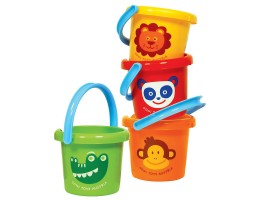 Zoo Buckets Set of 4