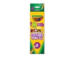 8 Multicultural Coloured Pencils*