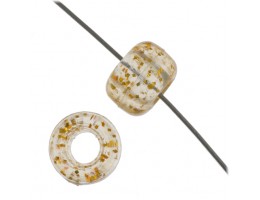 Crowbeads Gold Sparkle 9mm