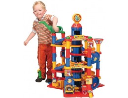 Park Tower Playset with Cars - 7 Floors