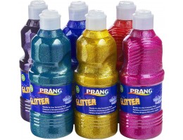 Washable Ready-to-Use Paint - 16 oz - Glitter - 6 Colors