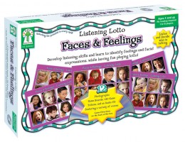 Listening Lotto: Faces and Feelings Board Game