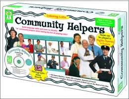 Listening Lotto: Community Helpers Board Game