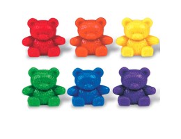Six-Color Baby Bear Counters