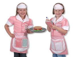 Waitress Role Play Costume Set