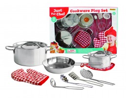 11PC Steel Cookware Set