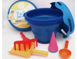 7-In-1 Sand Toys Set (Blue)