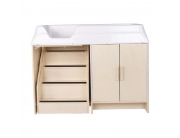 Changing Table with Locking Stairs