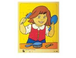 Combing Hair Jigsaw Puzzle