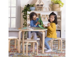 Nordic Toddler Table and Chair Set – Natural