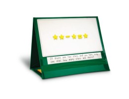 Write-On/Wipe-Off Magnetic Demonstration Tabletop Pocket Chart