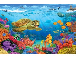 Ocean Reef Floor Puzzle (36 PC)