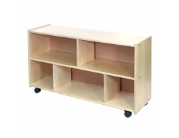 Block Shelf Storage: Low Narrow