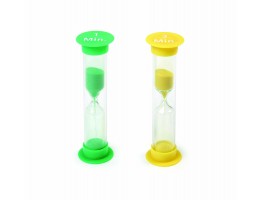 Compact Sand Timer Set 1 & 3 Minute