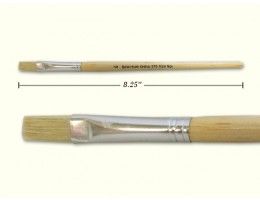 Art Brush Short White Handle (12)