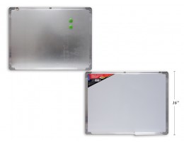 Magnetic Whiteboard with tray  24 x 18"