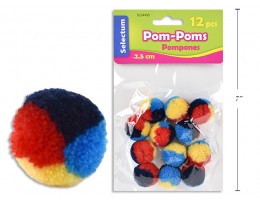 Multicolor Pom Pom (12)