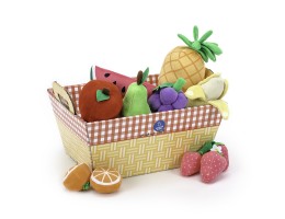 Plush Fruit Basket