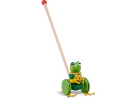 Push Toy Frog King