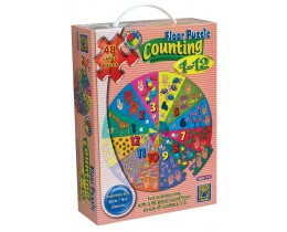Counting 1-12 Floor Puzzle (48 pc)