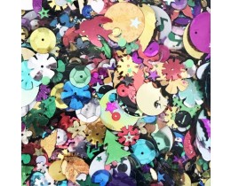Sequins Shapes Assorted 113g