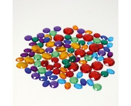 Acrylic Glitter Stones, Small