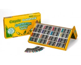 400ct. Consruction Crayons Classpack