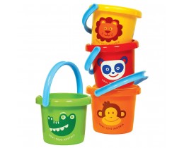 Zoo Buckets Set of 4