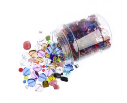 Acrylic Treasure Bead Assortment Jar