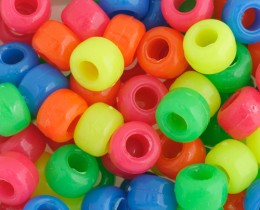 Crowbeads Opaque Neon 9mm