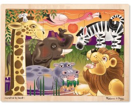 Wooden Jigsaw Puzzle African Plains (24pc)