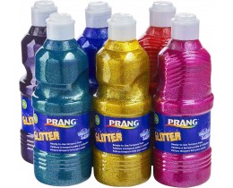 Washable Ready-to-Use Paint - 16 oz - Glitter - 6 Colors