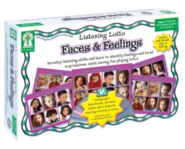 Listening Lotto: Faces and Feelings Board Game