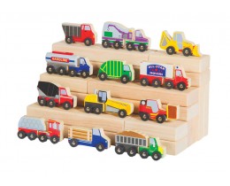 Wooden Truck Collection (12/set)