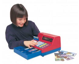 Cash Register with Canadian Currency