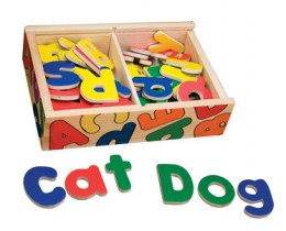 Magnets in Box Letters