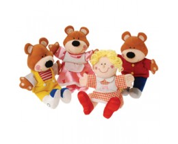 Goldilocks and the 3 Bears Puppets