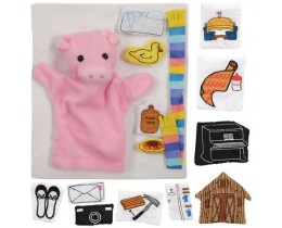 If You Give A Pig A Pancake Puppet & Props Set