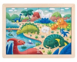 Dino Wooden Puzzle