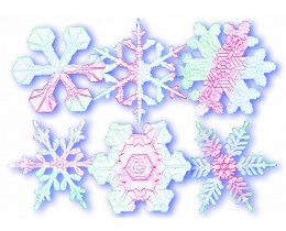 Snowflake Rubbing Plates