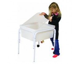 Small Tubular Water Table with Lid